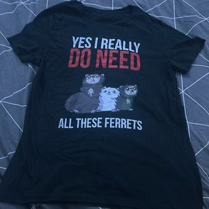 Black Ferret T-Shirt